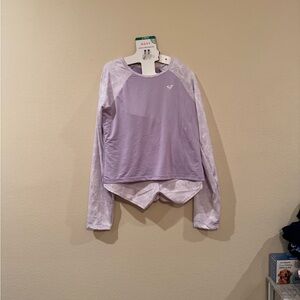 NWT Roxy Youth Lavender 3-Piece Swim Set